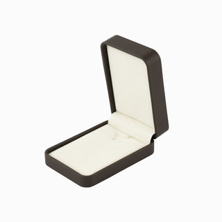 Cutie bijuterii Set Piele, 7x10x3.5 cm - Maro / Crem