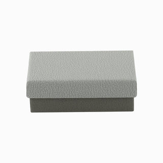Cutie bijuterii Gama Diverse Culori Normal Paper, 5x8x3 cm - Gri Deschis / Gri Inchis / Alb