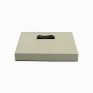 Cutie bijuterii Flower Up F.U, 21x21x3.2 cm - Crem / Maro