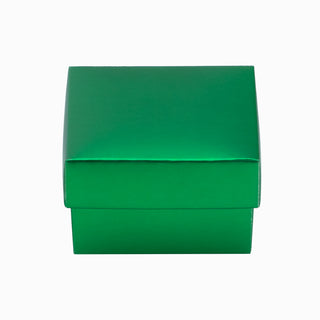 Cutie cadou Cub Pliat, 7x7x4 cm - Verde