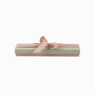 Cutie bijuterii Ribon Down R.D, 23x5x3 cm - Gri / Roz
