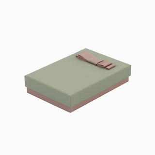 Cutie bijuterii Flower Up F.U, 9.5x13.5x3.5 cm - Gri / Roz