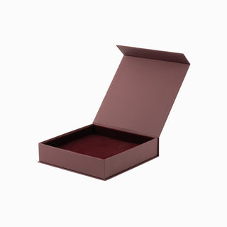 Cutie bijuterii Set Magnet, 19x19x4.5 cm - Bordo