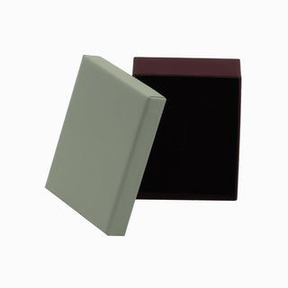 Cutie bijuterii Lg L.G, 7x9x3 cm - Gri / Bordo
