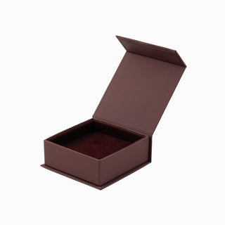 Cutie bijuterii Set Magnet, 9x9x3.7 cm - Bordo