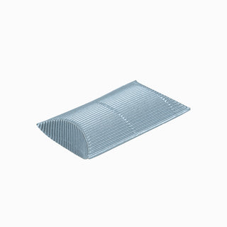 Cutie cadou Pliat Sclipici, 9.5x7x2.5 cm - Gri