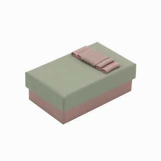 Cutie bijuterii Flower Up F.U, 5x8x3 cm - Gri / Roz
