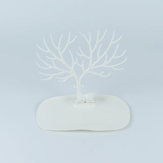 Suport bijuterii Cerb, 25x15x22 cm - Alb