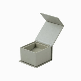 Cutie bijuterii Inel Magnet, 6x6x4 cm - Gri