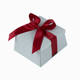 Cutie cadou Conic Pliat, 13x12x7 cm - Bordo