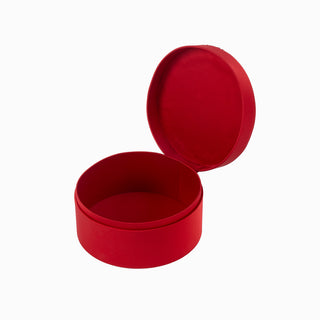 Caseta bijuterii Satin Depozitare, 18.5x10 cm - Rosu