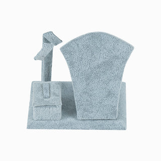 Suport bijuterii Set Set Cu Cercei, 12x9x10 cm - Gri