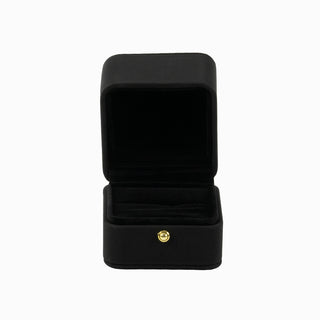 Cutie bijuterii Inel Gama Lady, 6x6x6.2 cm - Negru
