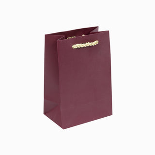 Punga CADOU Texturat, 11x16x7 cm - Bordo / Auriu