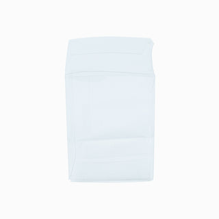 Cutie cadou Oua Pliat, 5.5x5.5x7.5 cm - Transparent