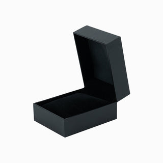 Cutie bijuterii Ceas Linoleu, 8x10x6 cm - Negru