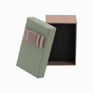 Cutie bijuterii Flower Up F.U, 5x8x3 cm - Gri / Roz