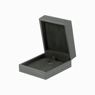 Cutie bijuterii Set Gama Piele, 7.5x8.5x3.5 cm - Gri
