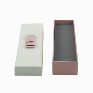 Cutie bijuterii Flower Up F.U, 23x5x3 cm - Crem / Roz / Gri