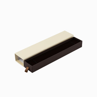 Cutie bijuterii Bratara Sertar, 21x4.3x2.8 cm - Crem / Maro