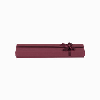 Cutie bijuterii Normal Paper, 21.5x4.5x3 cm - Bordo