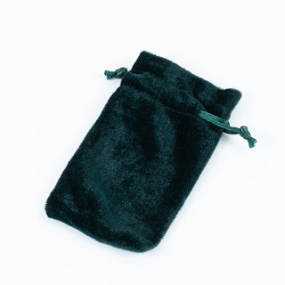 Saculet cadou Plus, 7.5x9.5+3 cm - Verde