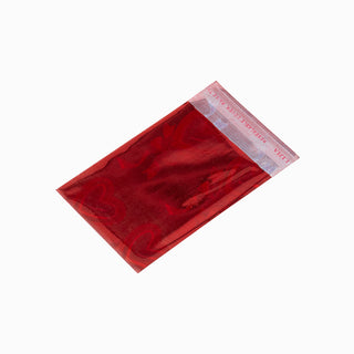 Plic cadou Plic Inima, 6x7.5+2.2 cm - Rosu