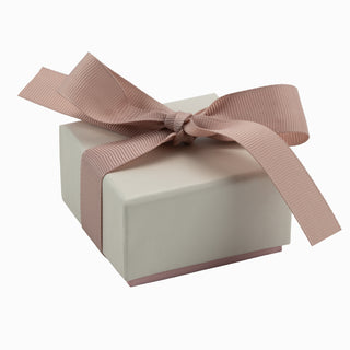 Cutie bijuterii Ribon Down R.D, 6.2x6.3x4 cm - Crem / Roz / Negru