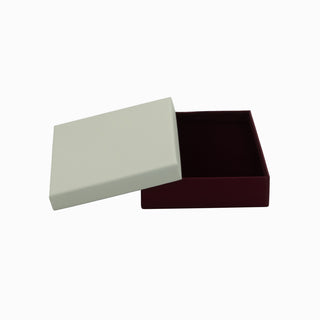 Cutie bijuterii Lg L.G, 13x18x3.5 cm - Crem / Bordo