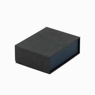 Cutie bijuterii Set Magnet, 7.3x9x3.3 cm - Negru / Bleumarin