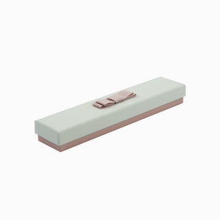 Cutie bijuterii Flower Up F.U, 23x5x3 cm - Crem / Roz / Gri
