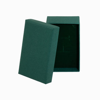 Cutie bijuterii Gama Diverse Culori Normal Paper, 5x8x3 cm - Verde