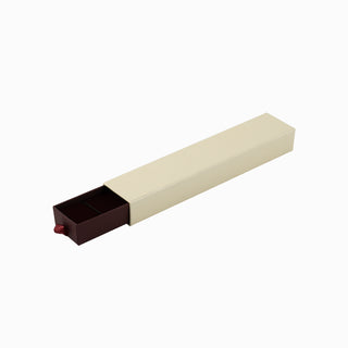 Cutie bijuterii Bratara Sertar, 21x4.3x2.8 cm - Crem / Bordo