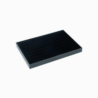 Suport bijuterii Inel Fara Geam, 35x24x3 cm - Negru