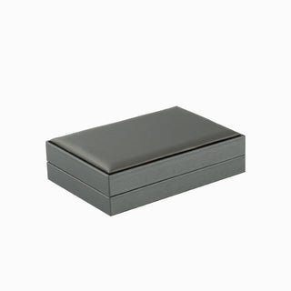 Cutie bijuterii Set Gama Piele, 11x16x4.5 cm - Gri
