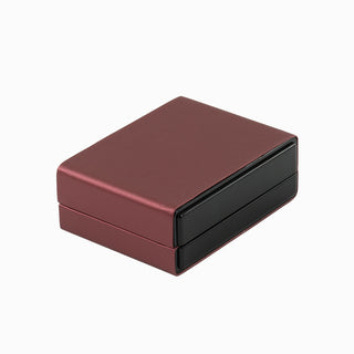 Cutie bijuterii Set Led, 7x9x3.5 cm - Bordo / Negru
