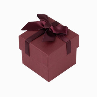 Cutie bijuterii Normal Paper, 5x5x4.5 cm - Bordo