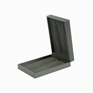 Cutie bijuterii Set Gama Piele, 11x16x4.5 cm - Gri