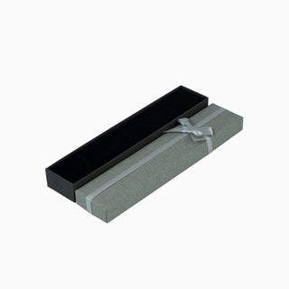 Cutie bijuterii Normal Paper, 21.5x4.5x3 cm - Gri Deschis / Gri Inchis / Negru / Gri