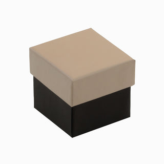 Cutie bijuterii Lg L.G, 5x5x4.5 cm - Somon / Maro