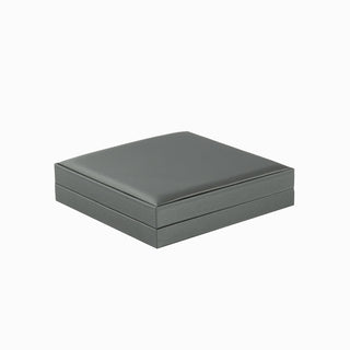 Cutie bijuterii Set Gama Piele, 17x17x4 cm - Gri