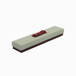 Cutie bijuterii Flower Up F.U, 23x5x3 cm - Gri / Bordo