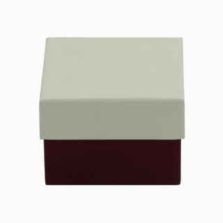 Cutie bijuterii Lg L.G, 8.5x9x6 cm - Crem / Bordo