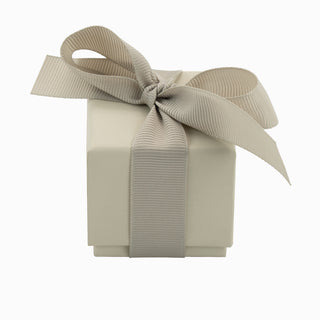 Cutie bijuterii Ribon Down R.D, 5x5x5 cm - Crem