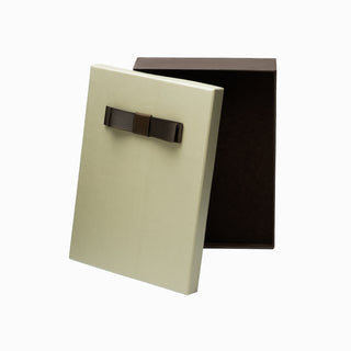 Cutie bijuterii Flower Up F.U, 13x18x3.5 cm - Crem / Maro