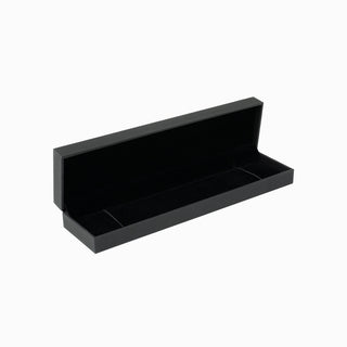 Cutie bijuterii Bratara Gama Piele, 22x5.5x3 cm - Negru