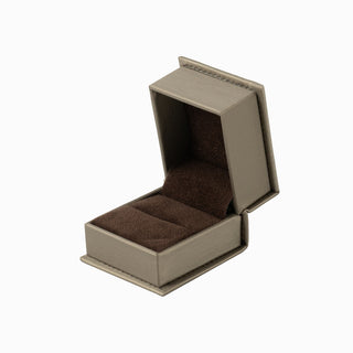 Cutie bijuterii Inel Gama Neilor, 5x5.5x4 cm - Auriu / Maro
