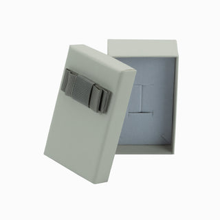 Cutie bijuterii Flower Up F.U, 5x8x3 cm - Crem / Alb / Gri