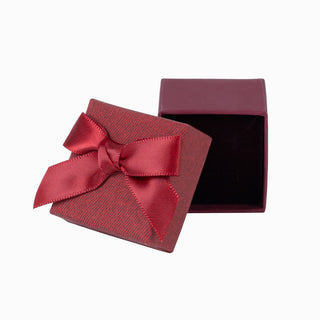 Cutie bijuterii Normal Paper, 4x4x3.5 cm - Bordo