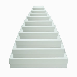 Cutie rigida cadou Set Rigid Rigid, 46x36x10 cm - Alb